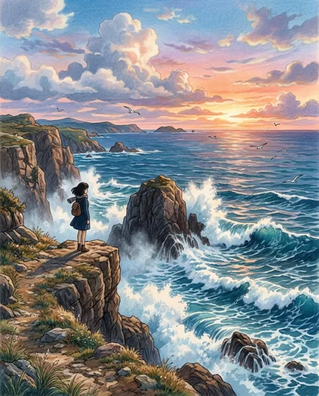 Cena calma de mar no Espaço de Regulação